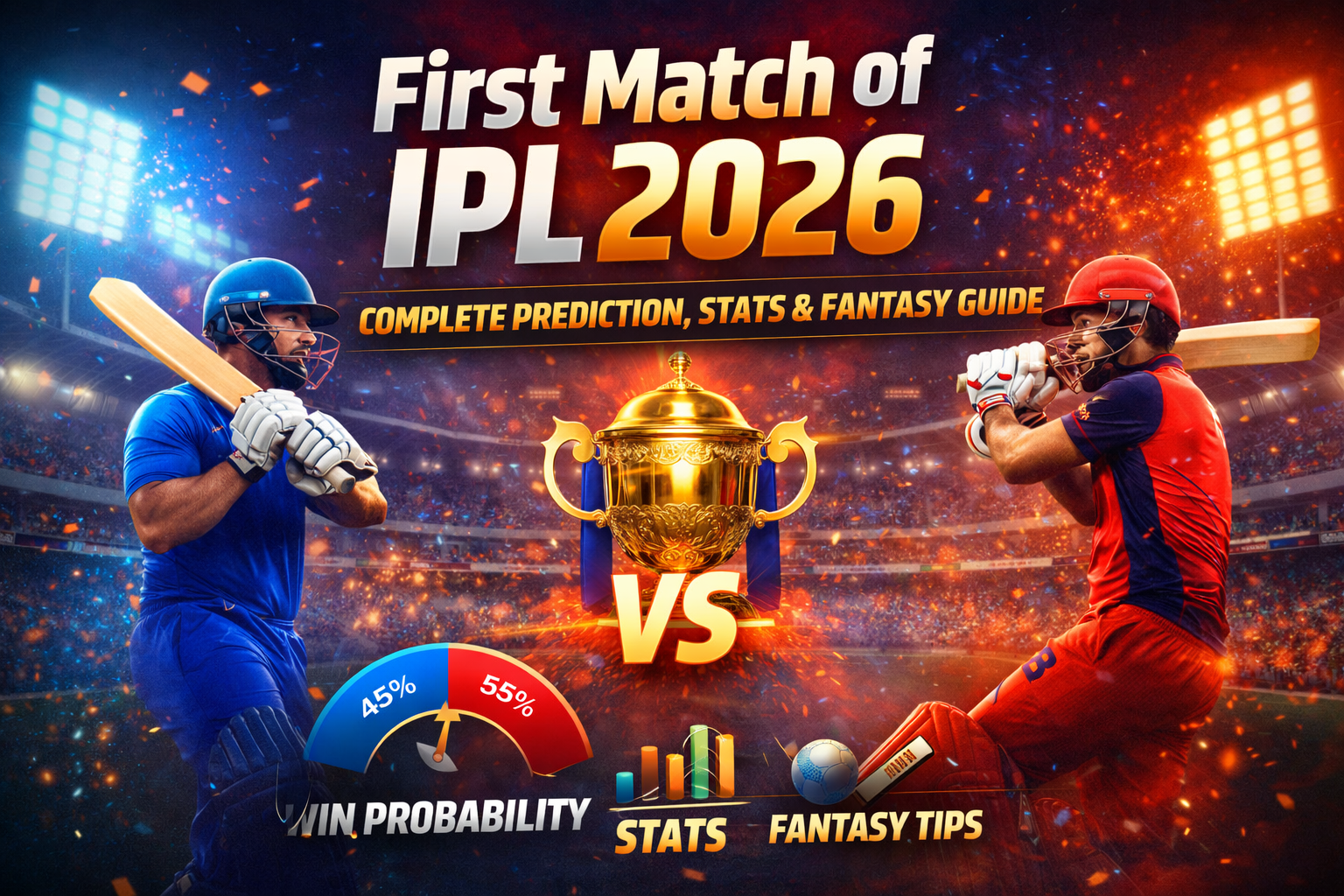 First Match of IPL 2026