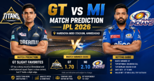GT vs MI Prediction IPL 2026