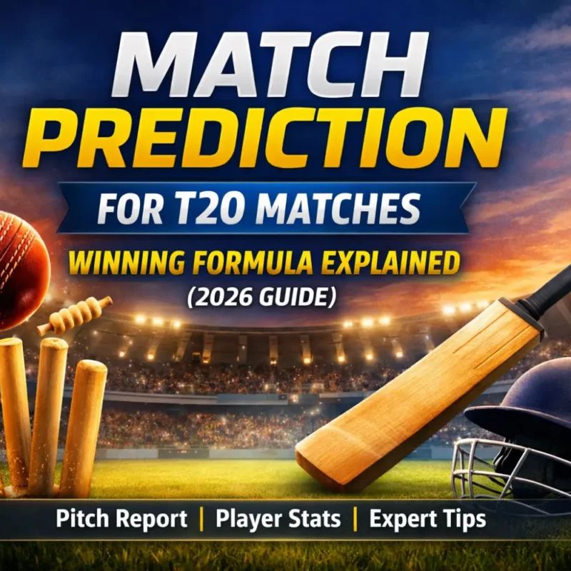 Match Prediction for T20 Matches
