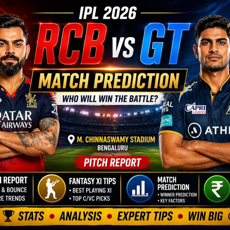 RCB vs GT Match Prediction