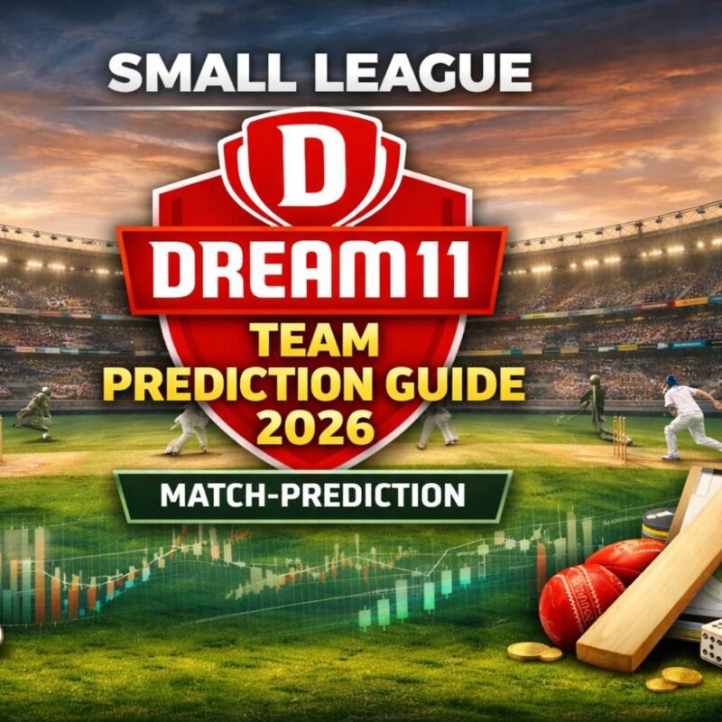 Small League Dream11 Team Prediction