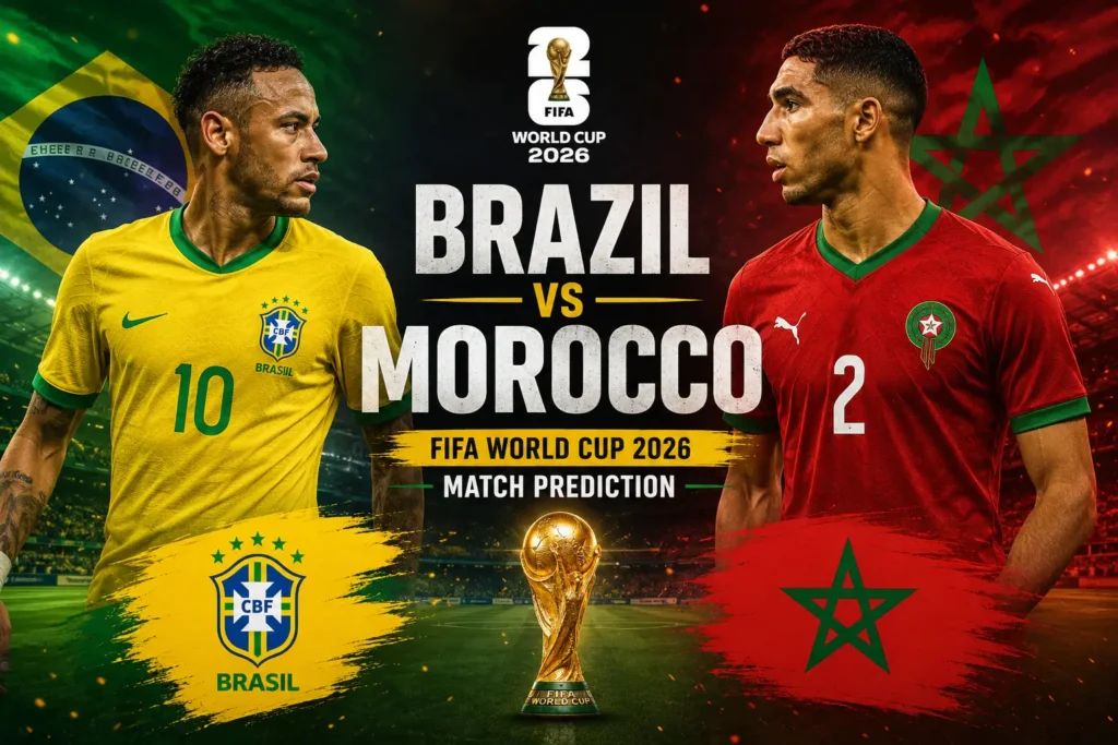 Brazil vs Morocco Prediction - FIFA World Cup 2026 Preview
