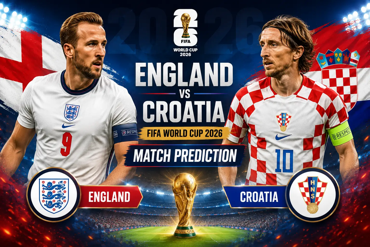 England vs Croatia Prediction - World Cup 2026 Preview