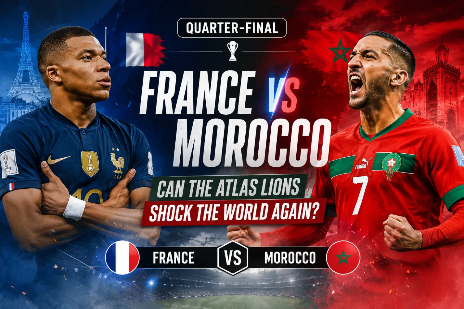 France vs Morocco