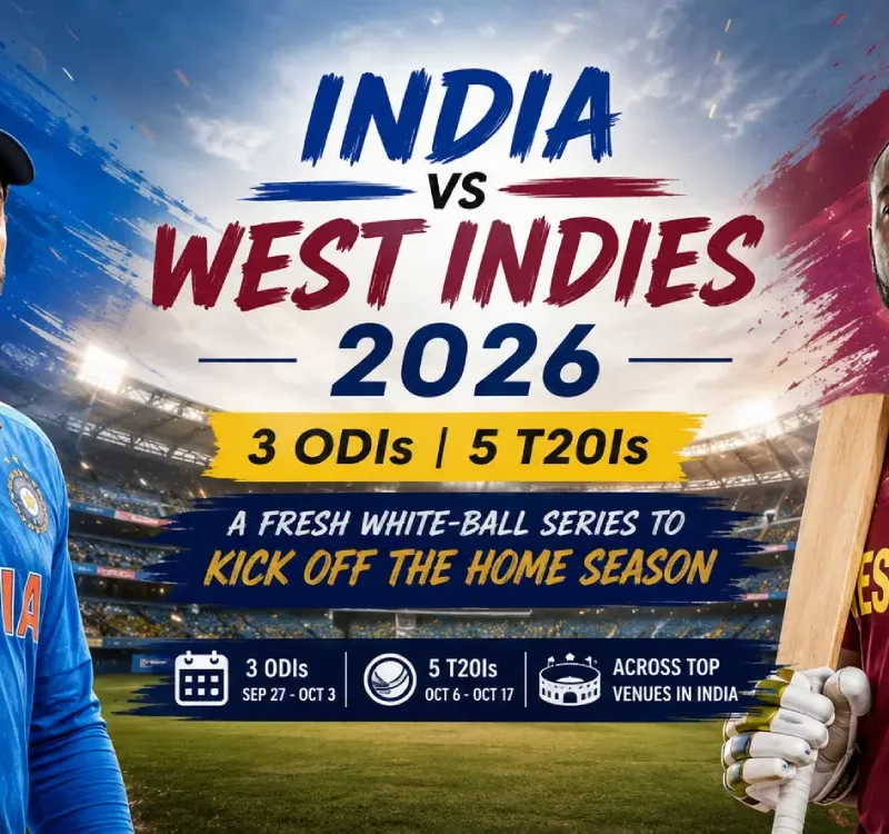 India vs West Indies 2026
