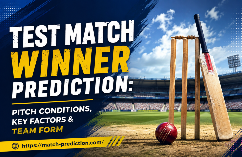 Test Match Winner Prediction