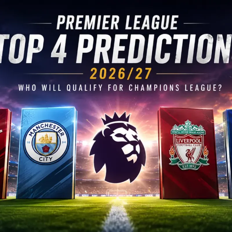Premier League Top 4 Predictions