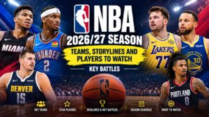NBA 2026/27 season teams, star players and key battles