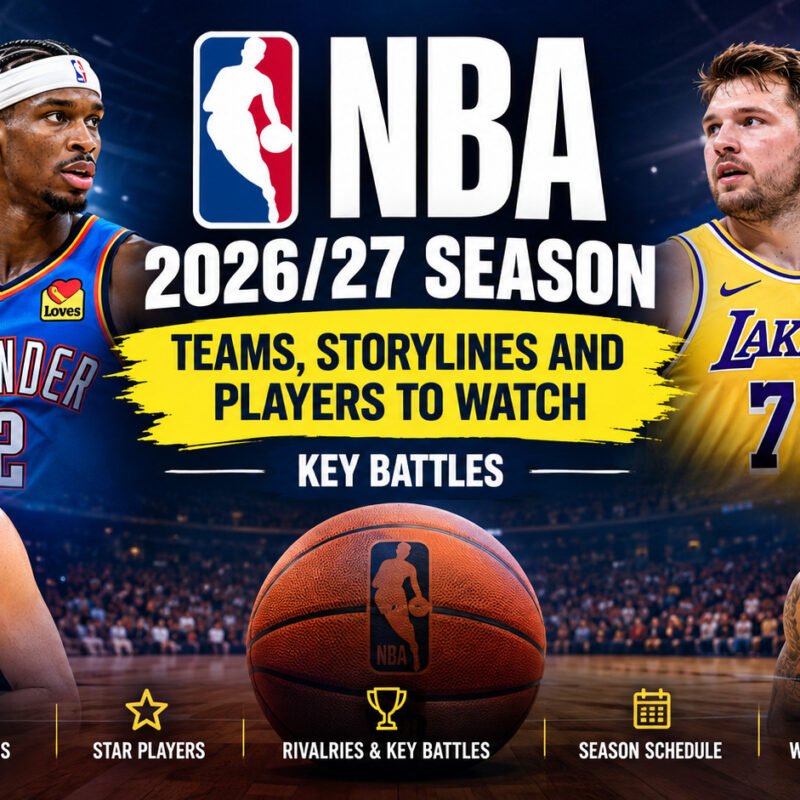 NBA 2026/27 season teams, star players and key battles