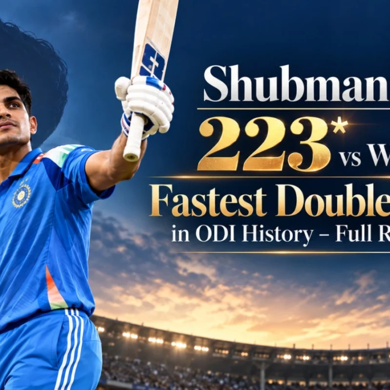 Shubman Gill double century
